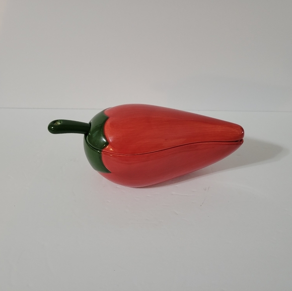 unbranded Other - Chili Pepper Salsa Dip Bowl with Spoon